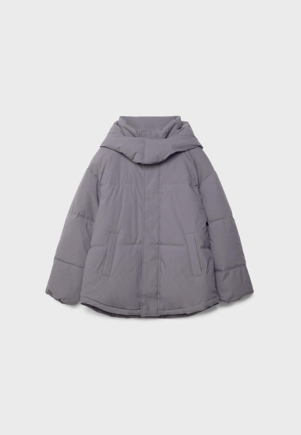 스트라디바리우스 오버핏 테크니컬 후드 퍼퍼 패딩자켓 8625/306 GREY - 메인 이미지
