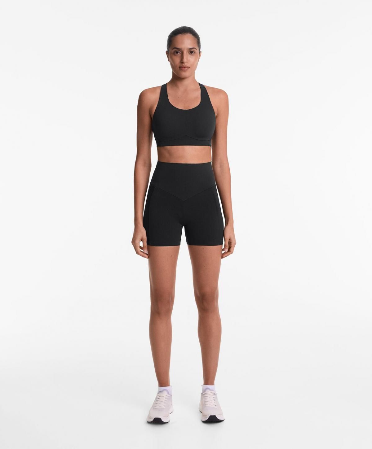 오이쇼 테크니컬 하이웨이스트 10cm 컴프레시브 포켓 핫팬츠 3253/254 BLACK - 상세 이미지 3