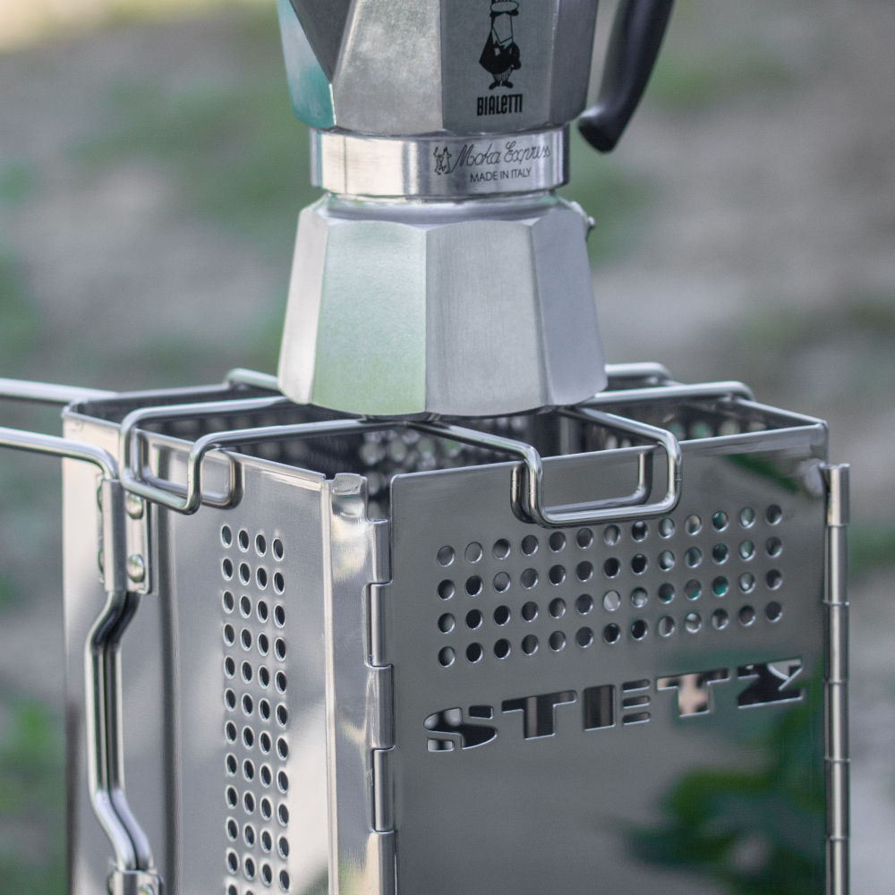 스테츠 접이식 침니 스타터 바베큐 차콜 숯 점화통 캠핑 숯불