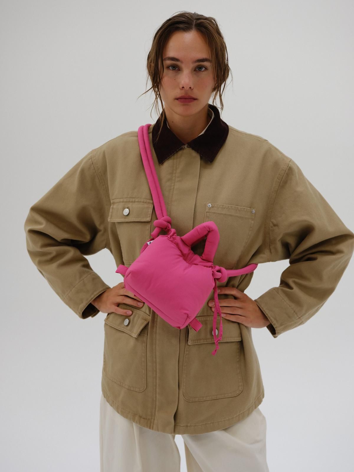 올랜드 미니멀 소프트 마이크로 크로스백 Micro Ona Soft Bag 49695819563343 PINK - 상세 이미지 4