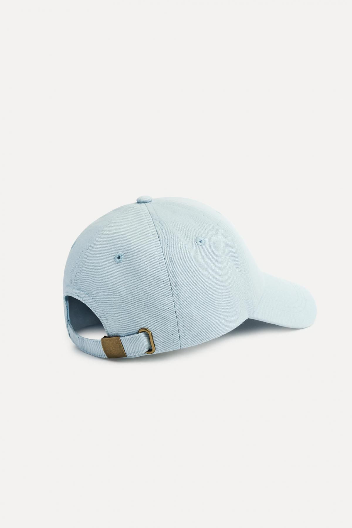 자라 라이트블루 50주년 패치 캡모자 3920/219 BLUE - 상세 이미지 3