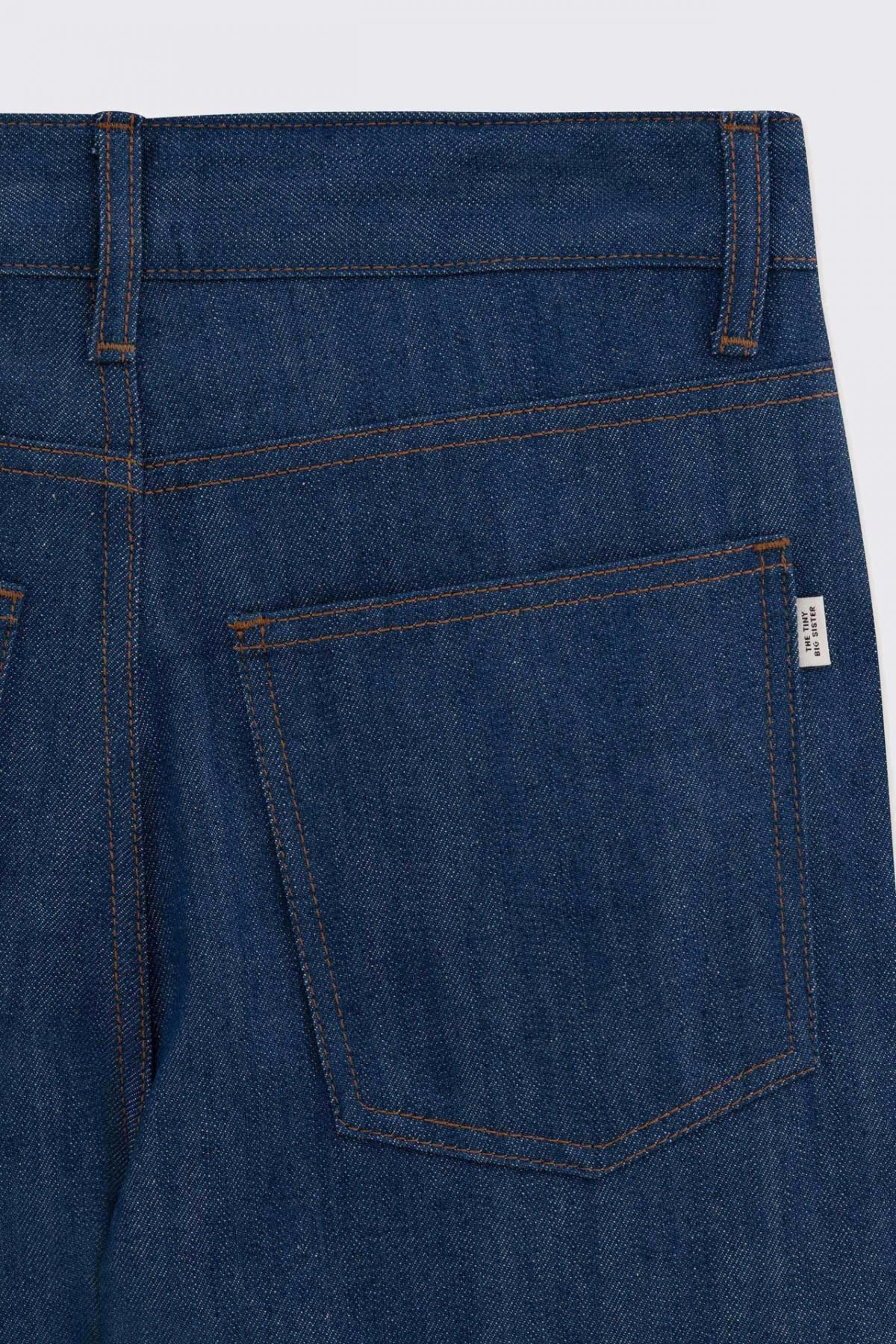 타이니코튼 딥인디고 데님 슬림핏 청바지 TTBS-003KD7 ONE COLOR - 상세 이미지 4