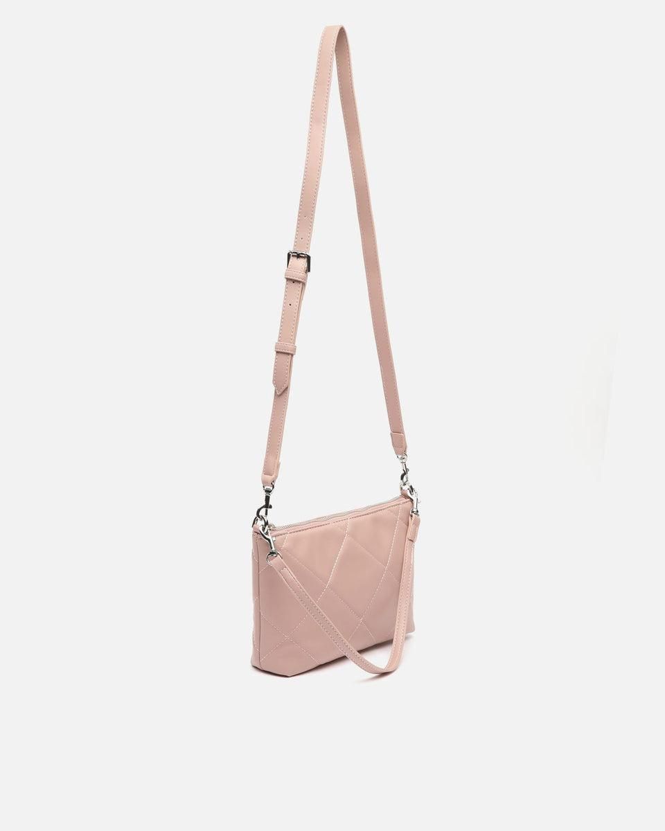 미사코 퀼팅 미니멀 패디드 숄더백 더블 핸들 Erin-4800252162015 PINK - 상세 이미지 2