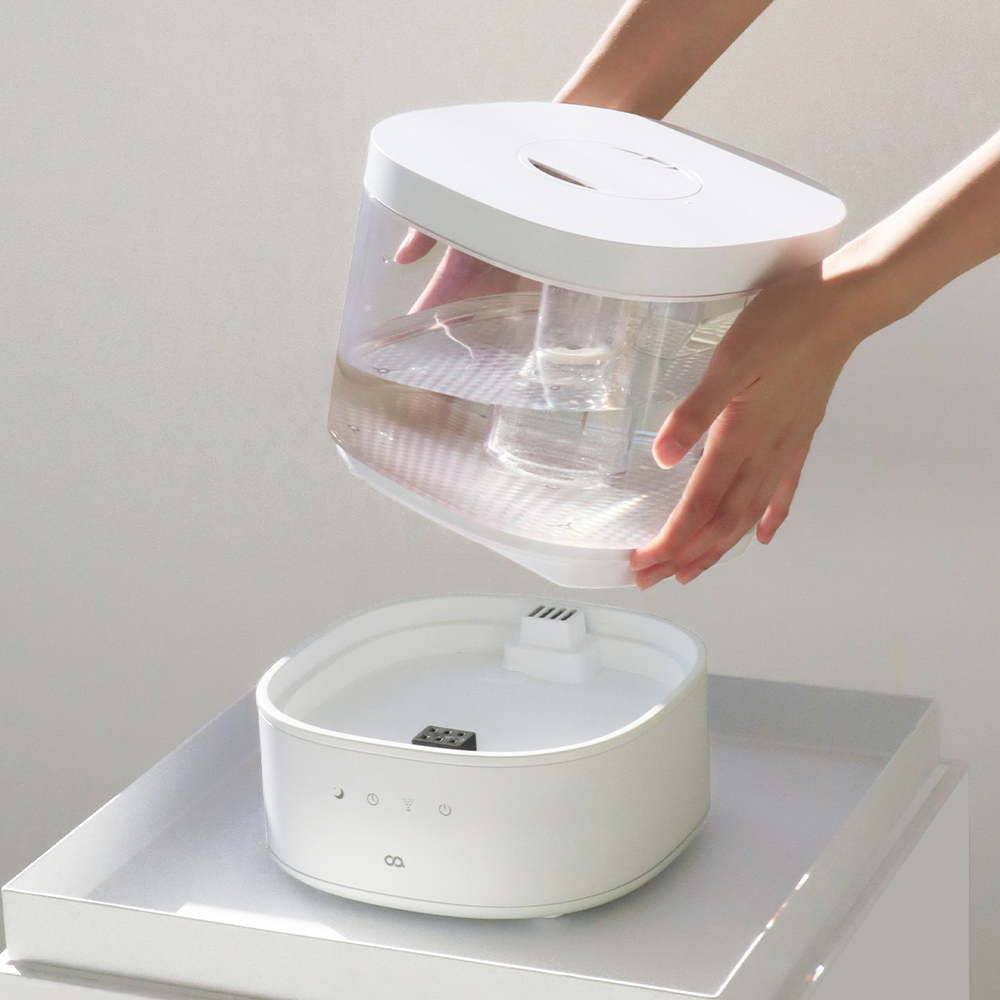 오아 퓨어탱크 대용량 초음파 가습기 사무실 거실 원룸 무소음 가정용 청소편한 통세척