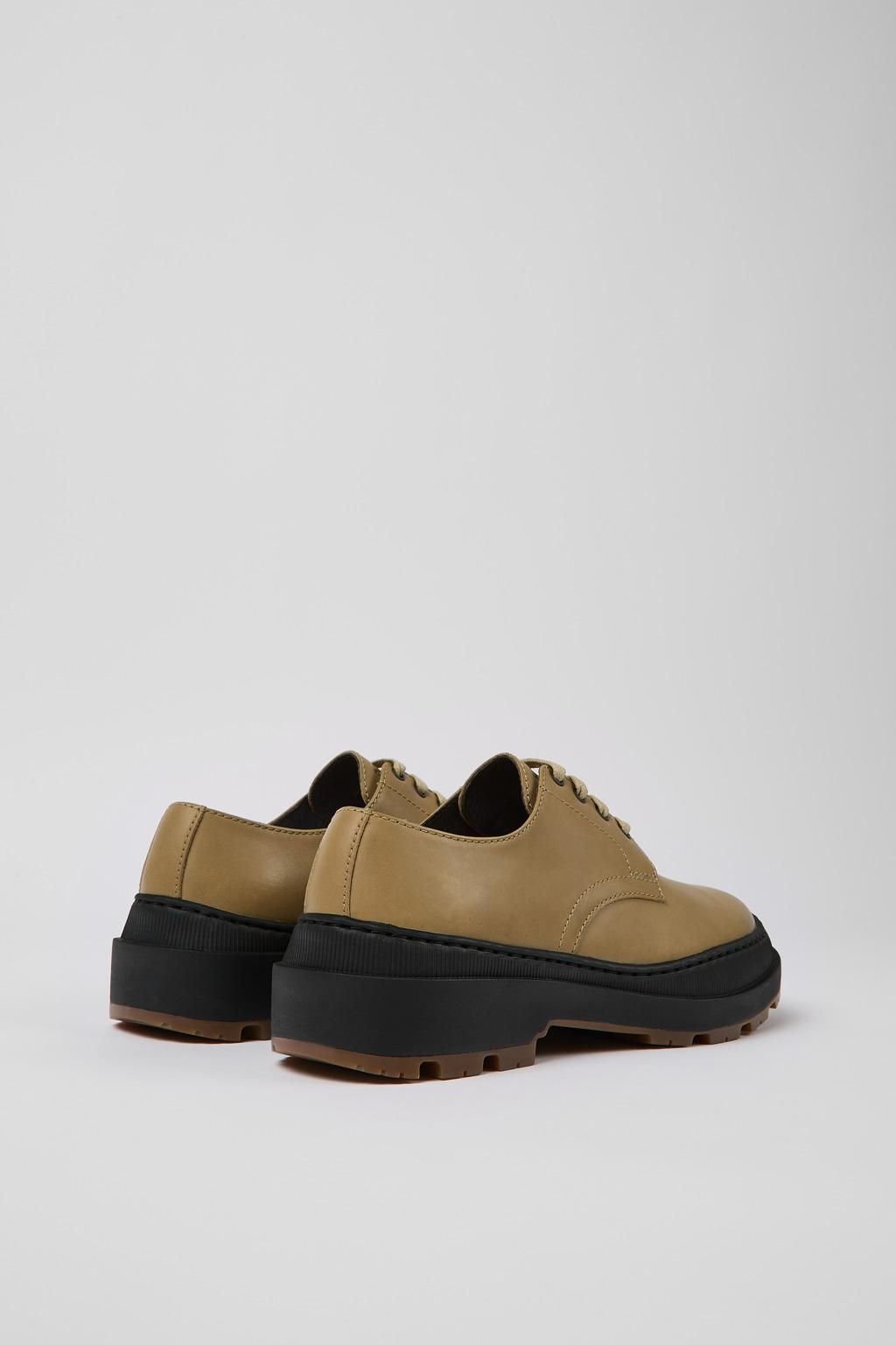캠퍼 베이지 레더 슈즈 Brutus Trek K201436-003 BEIGE - 상세 이미지 3