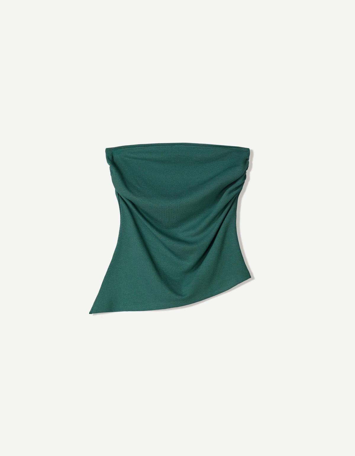 버쉬카 트렌디 드레이프 민소매 탑 3672/360 GREEN - 상품 이미지