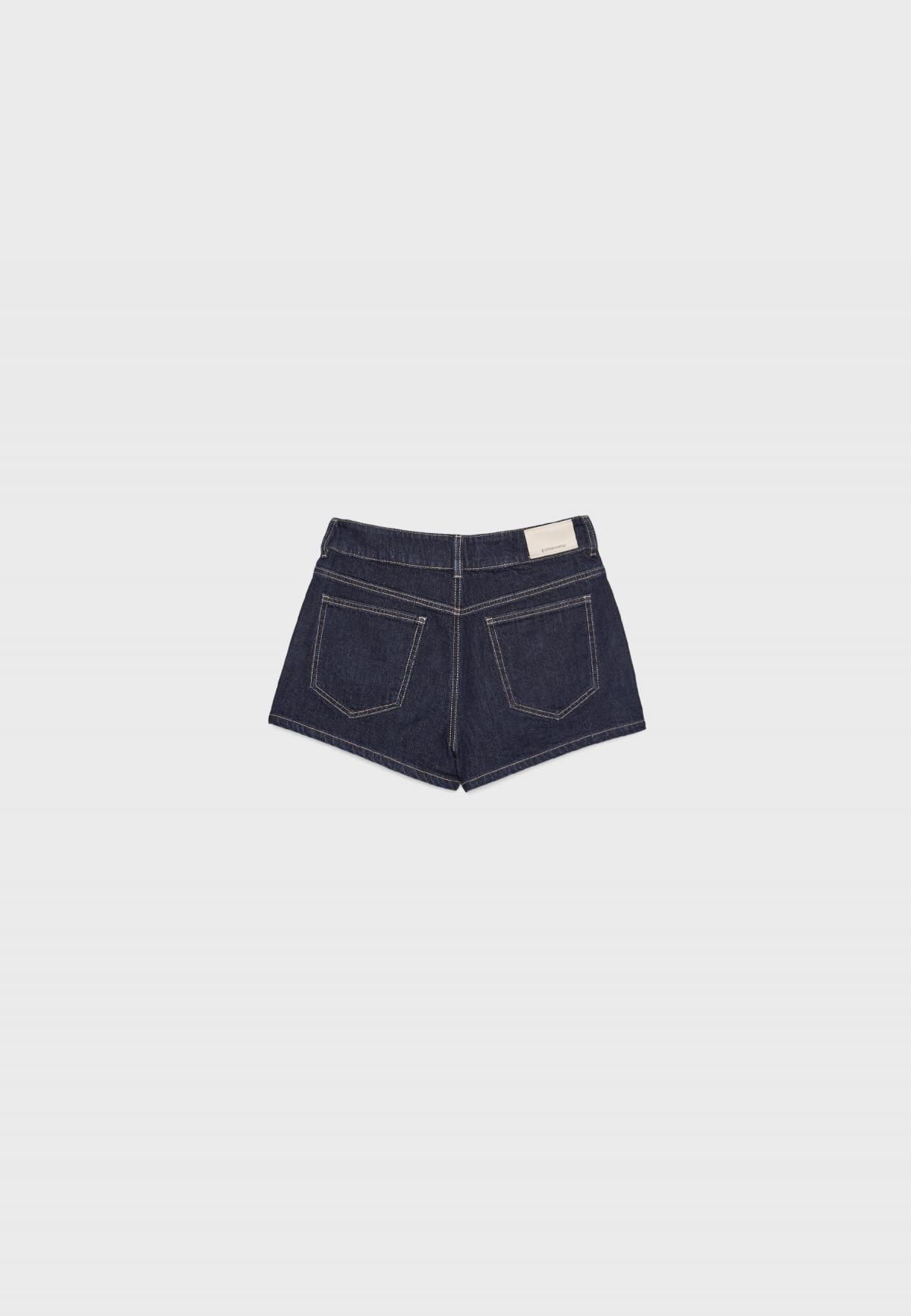 스트라디바리우스 데님 미니 스커트 팬츠 8435/821 RINSE BLUE DENIM - 상세 이미지 2