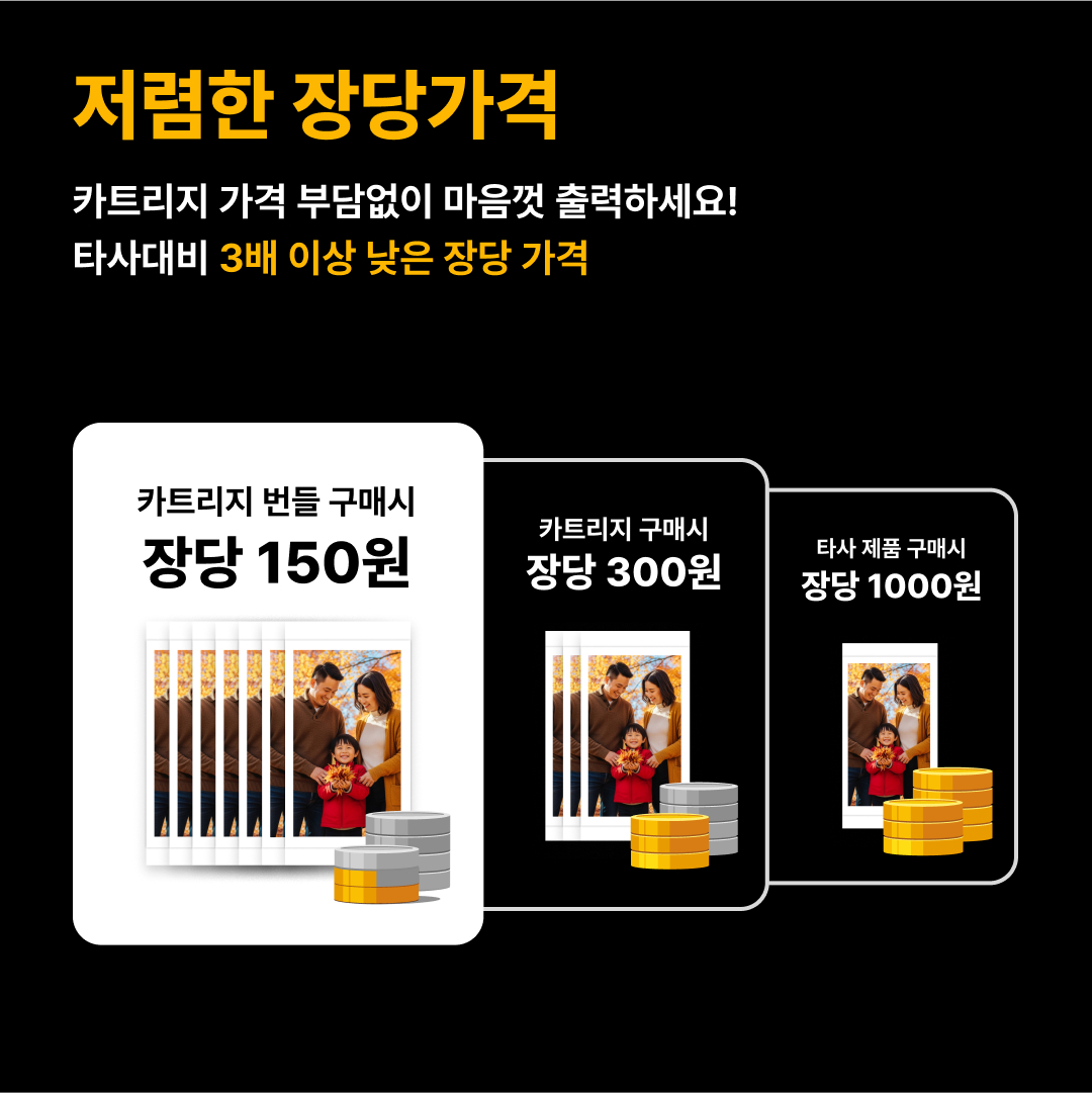 코닥 포토프린터 사진인화기 도크 ERA + 카트리지 10매 D600 - 상세 이미지 3