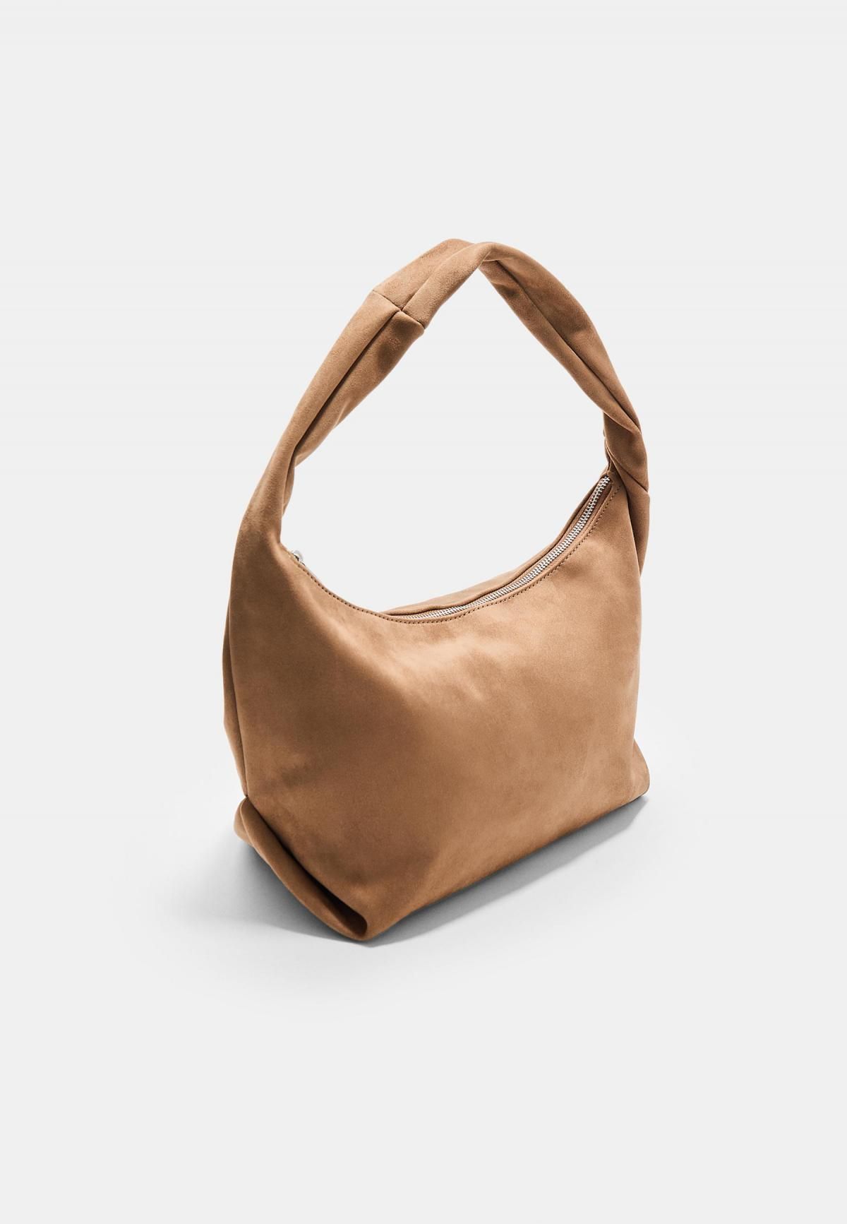 스트라디바리우스 스트랩디테일 소프트 베이직 숄더백 0986/801 BEIGE - 상세 이미지 5