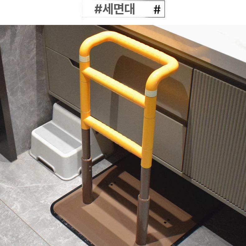 침대 보조 손잡이 지지대 난간 기립 안전바 화장실 - 상세 이미지 5