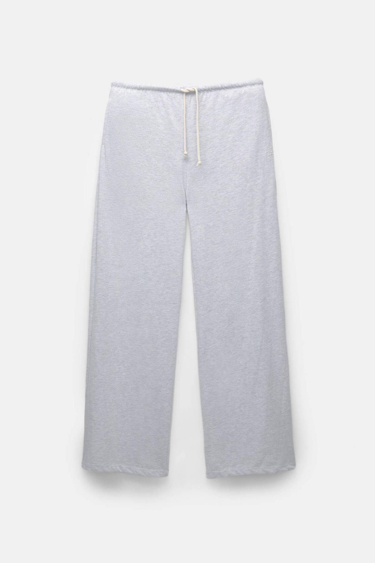 풀앤베어 와이드핏 스웨트 팬츠 3680/355 GREY - 상세 이미지 5