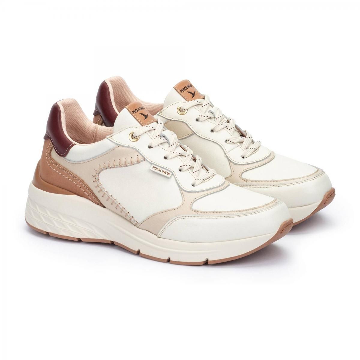 피콜리노스 테크니컬 컴포트 여성 로우탑 스니커즈 CUENCA W6A-6674C1 OFF WHITE - 상세 이미지 2