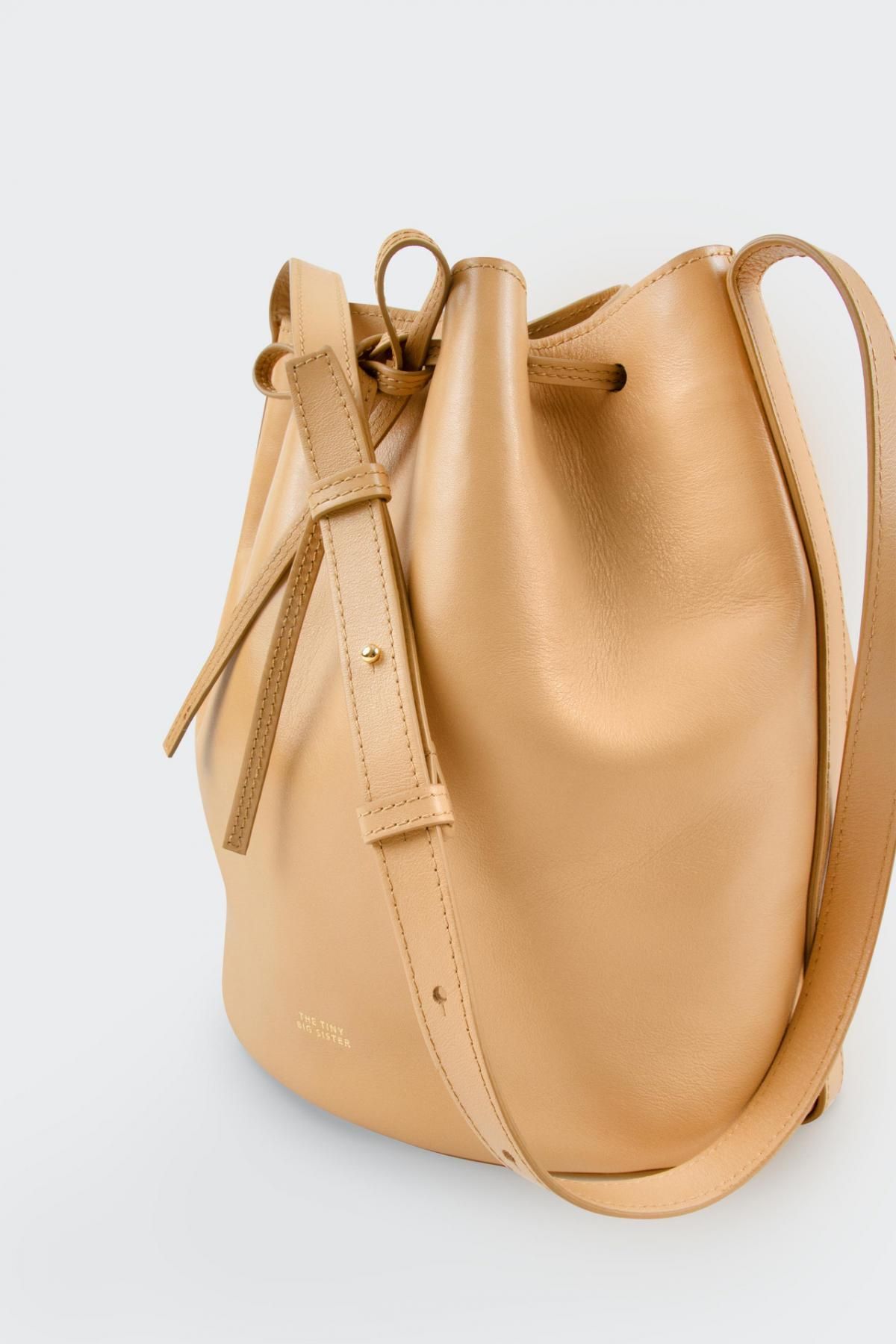 타이니코튼 레더 베이직 버킷백 Bolso De Piel Anne TTBS-040J20 ONE COLOR - 상세 이미지 4