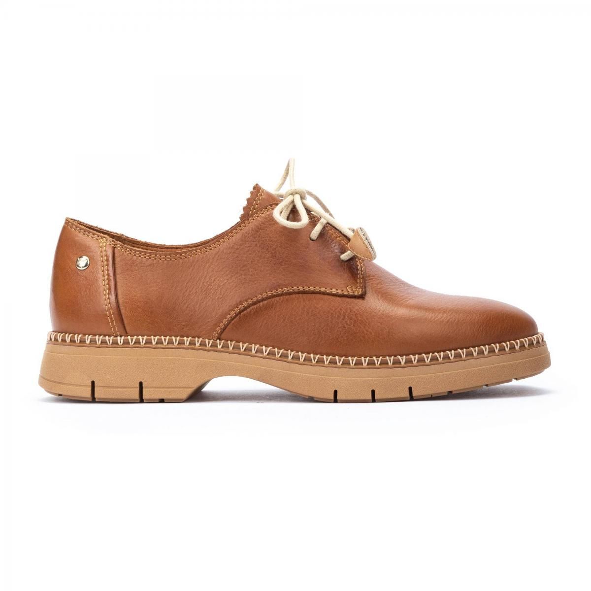 피콜리노스 컴포트 레이스업 클래식 로퍼 HENARES W1A-4857 BRANDY - 상품 이미지