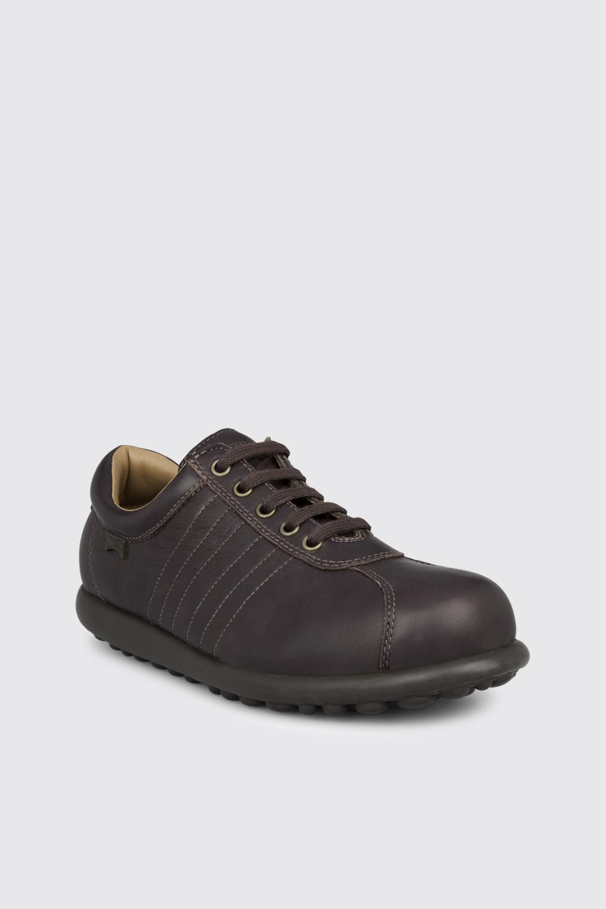 캠퍼 빈티지 레더 쿠셔닝 스니커즈 Pelotas 27205-007 BROWN - 상세 이미지 2