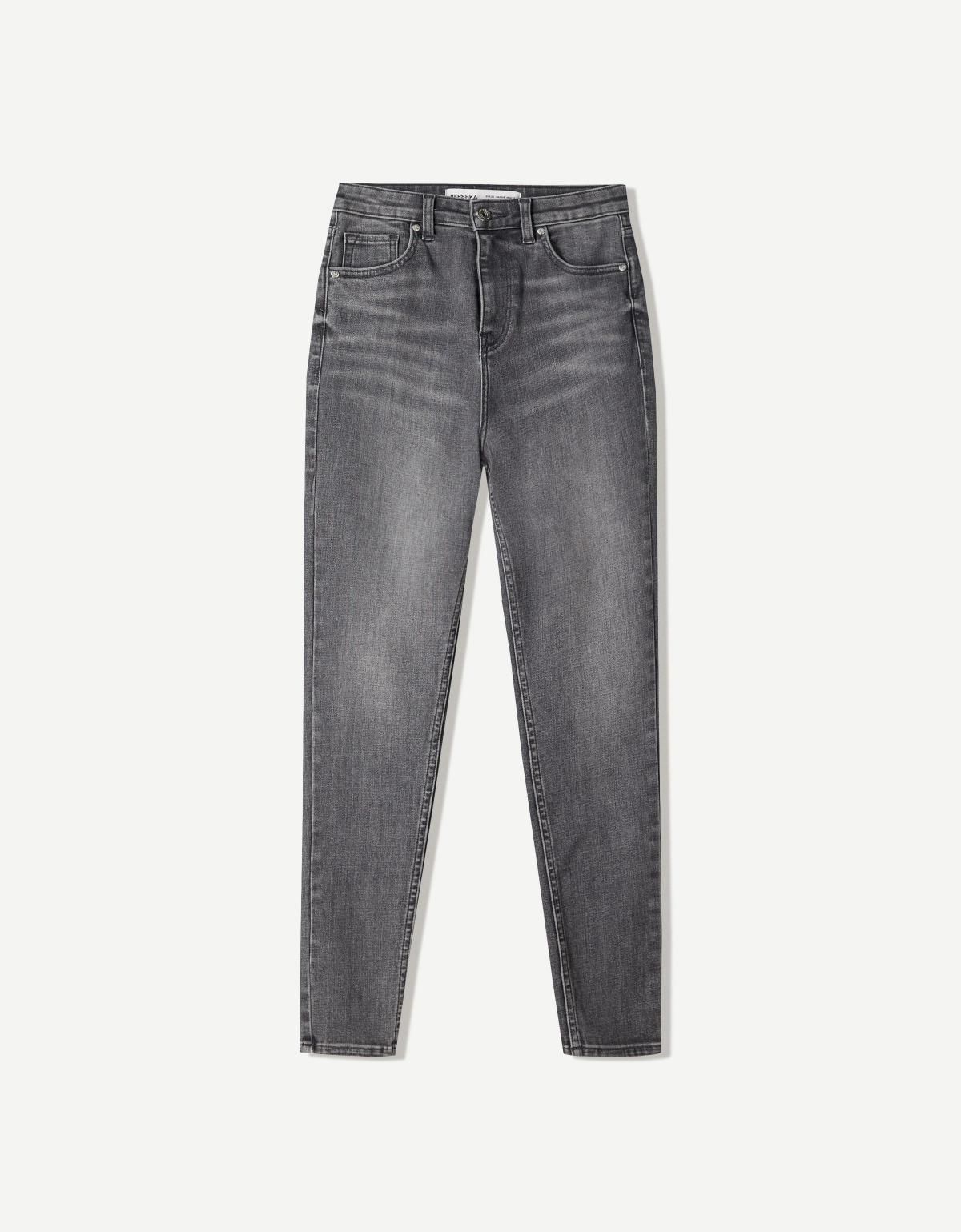 버쉬카 슈퍼 하이라이즈 스키니진 5007/156 DARK GREY - 상세 이미지 5