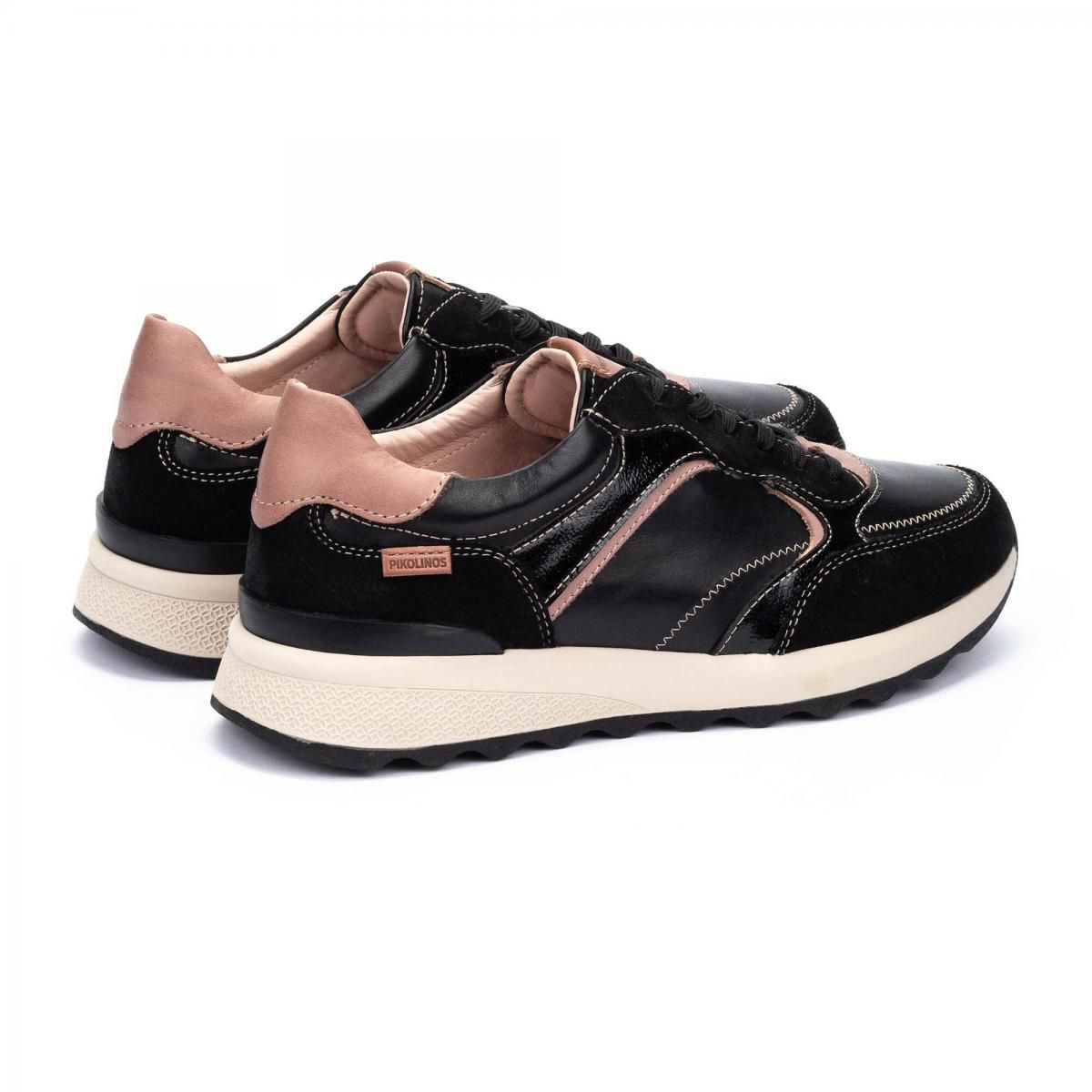 피콜리노스 메모리폼 울트라라이트 트레이닝 로우탑 스니커즈 ARRECIFE W1M-6633C3 BLACK - 상세 이미지 4