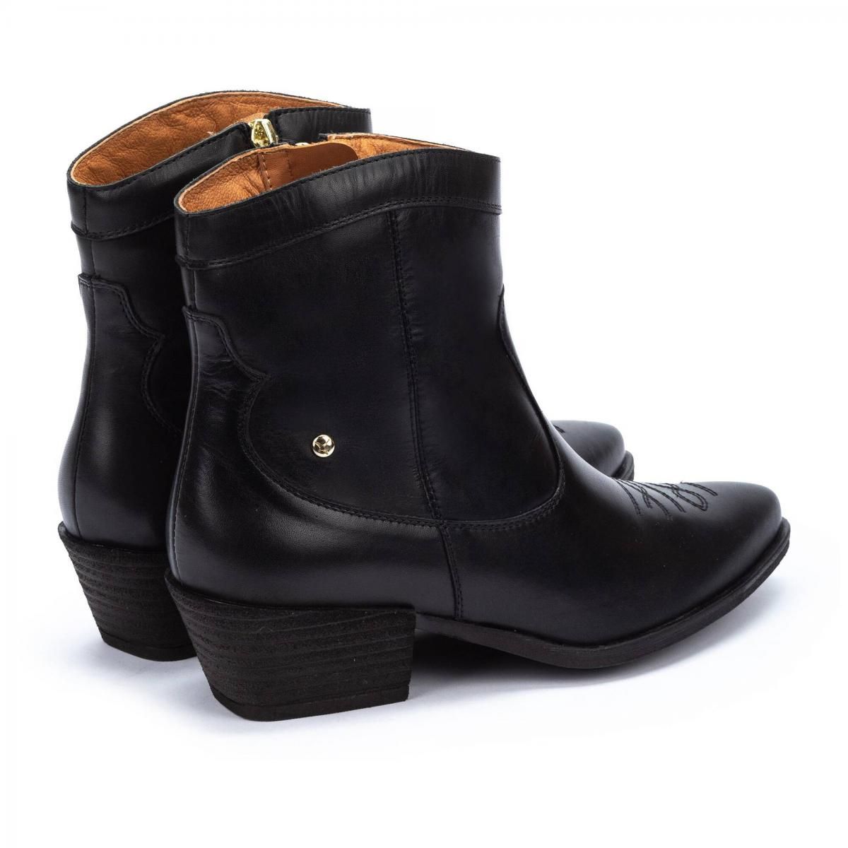 피콜리노스 웨스턴 앵클부츠 VERGEL W5Z-8975 BLACK - 상세 이미지 4