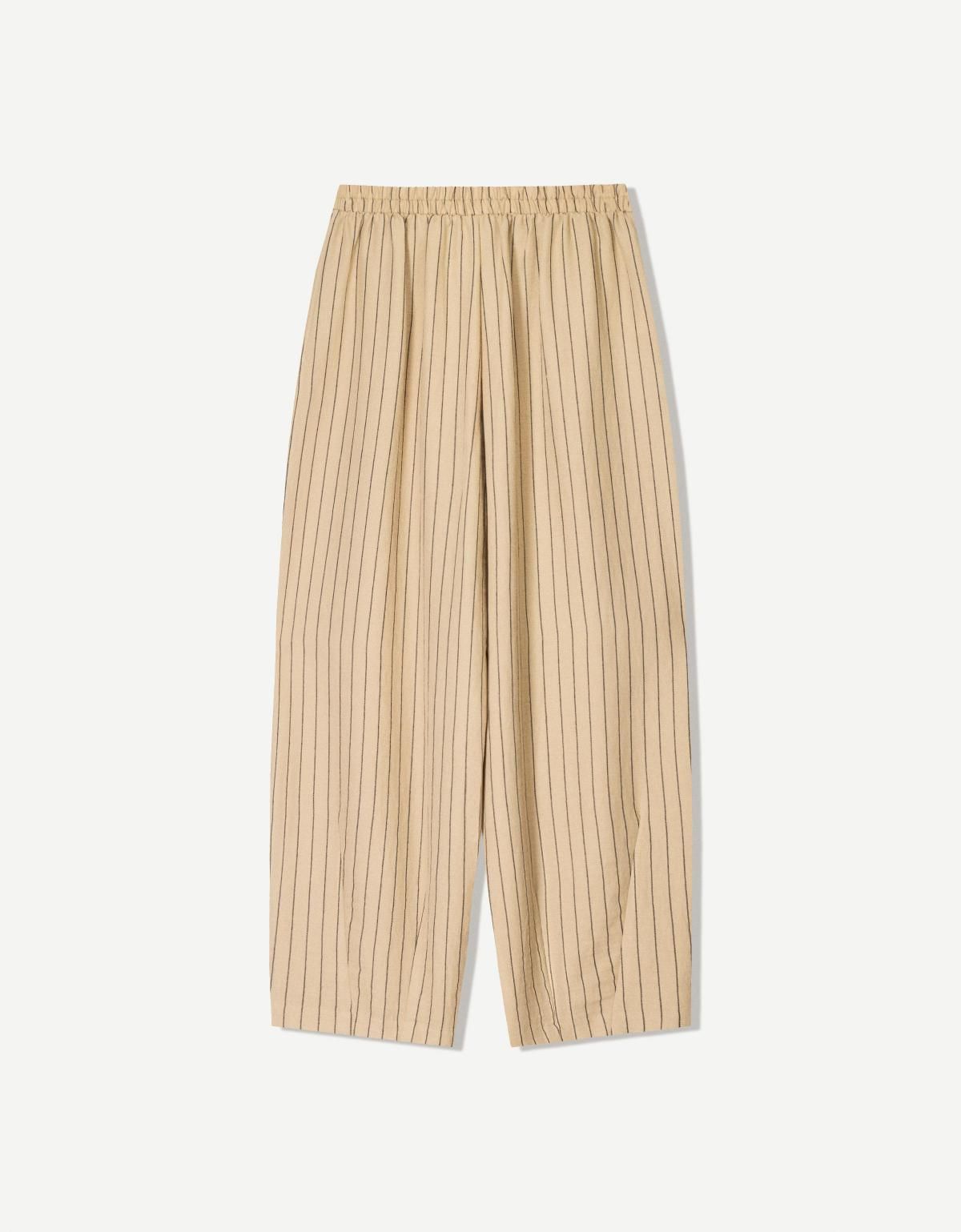 버쉬카 린넨 블렌드 벌룬 핏 다트 팬츠 0122/741 CAMEL - 상세 이미지 2