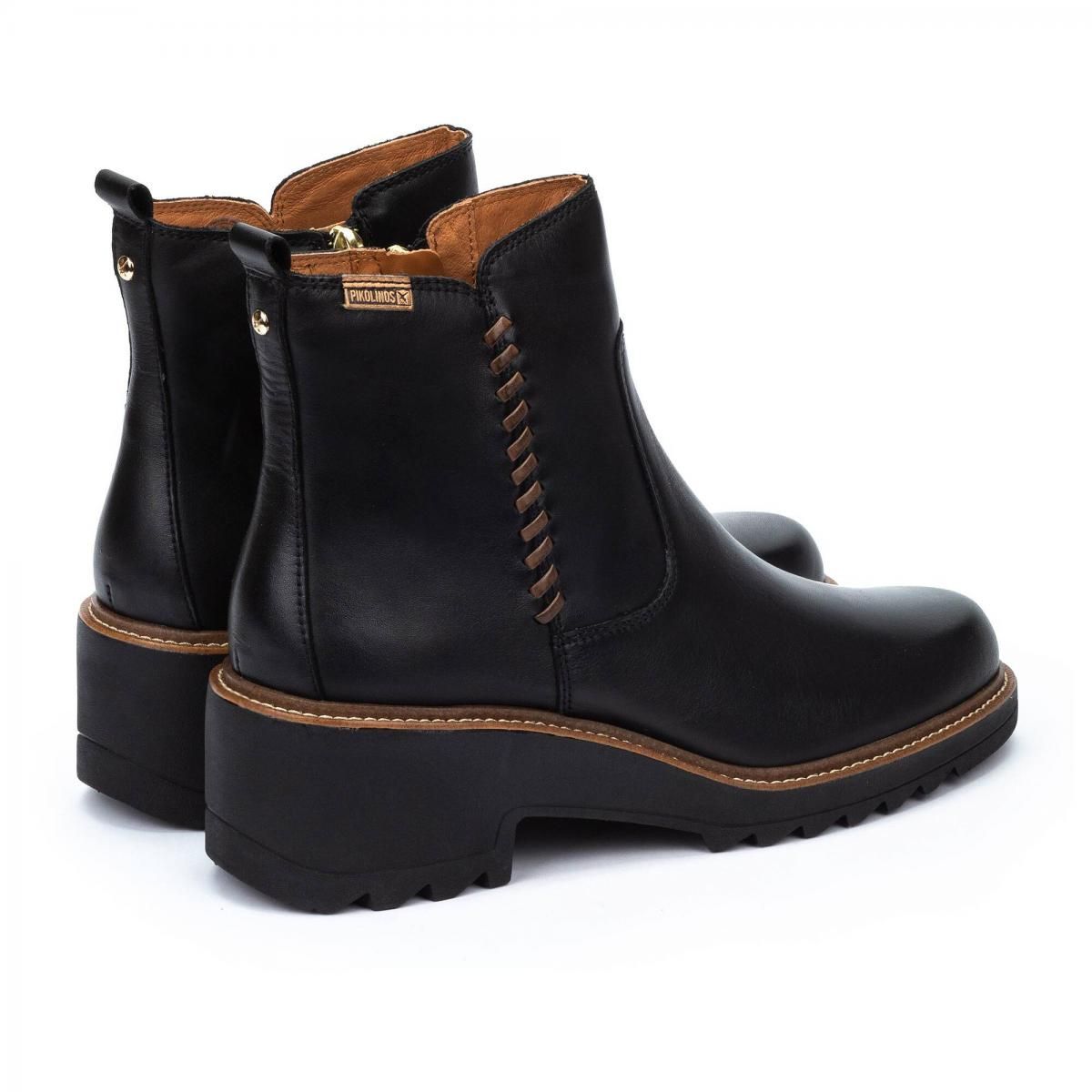 피콜리노스 베이직 엘라스틱 앵클부츠 ALCARAZ W7A-8568C2 BLACK - 상세 이미지 4