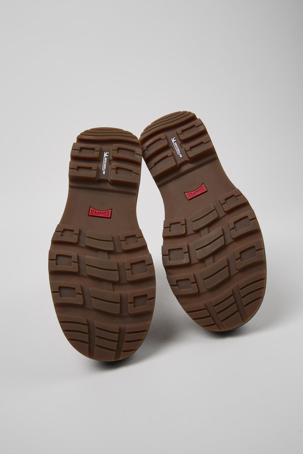 캠퍼 테크니컬 브라운 누벅 앵클부츠 Brutus Trek K400782-005 BROWN - 상세 이미지 5