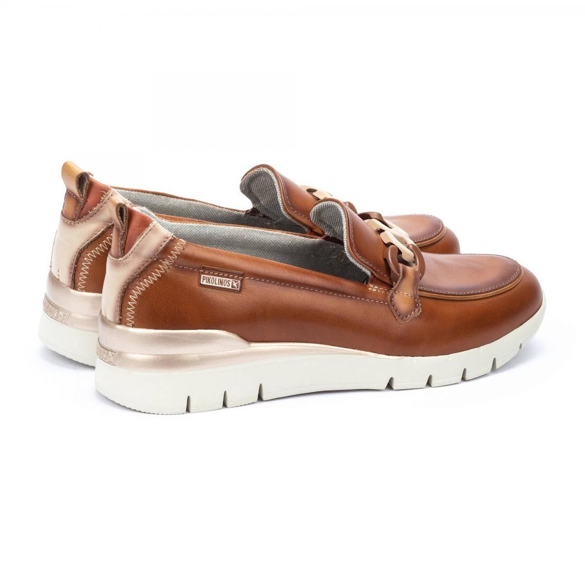 피콜리노스 컴포트 버클 장식 로퍼 CANTABRIA W4R-3695C1 BRANDY - 상세 이미지 4