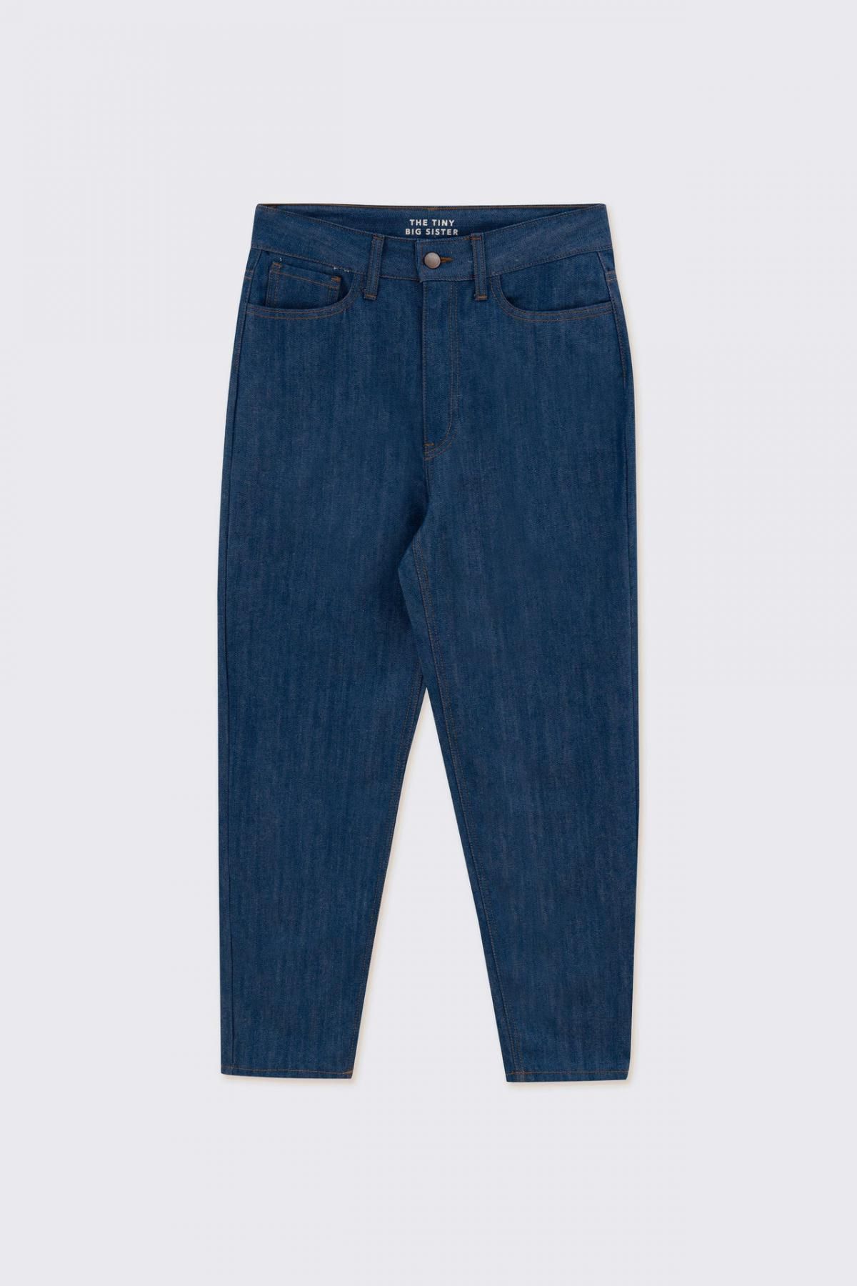 타이니코튼 딥인디고 데님 슬림핏 청바지 TTBS-003KD7 ONE COLOR - 메인 이미지