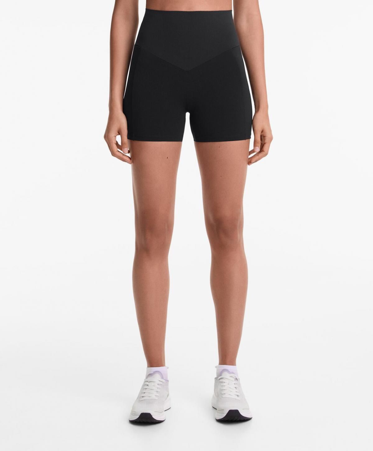 오이쇼 테크니컬 하이웨이스트 10cm 컴프레시브 포켓 핫팬츠 3253/254 BLACK - 상세 이미지 2