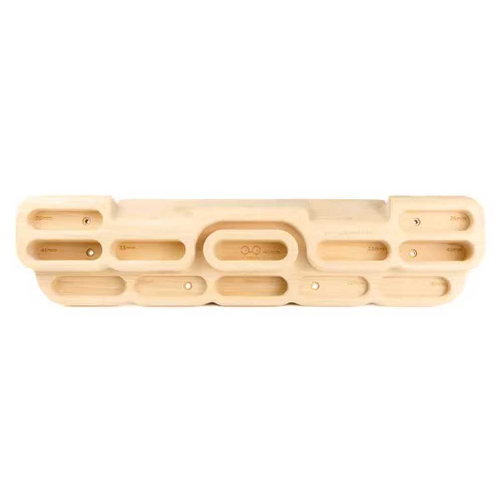 원목 팩보드 암벽운동용 그립 트레이닝 벽걸이 보드 54x13x5cm - 상품 이미지