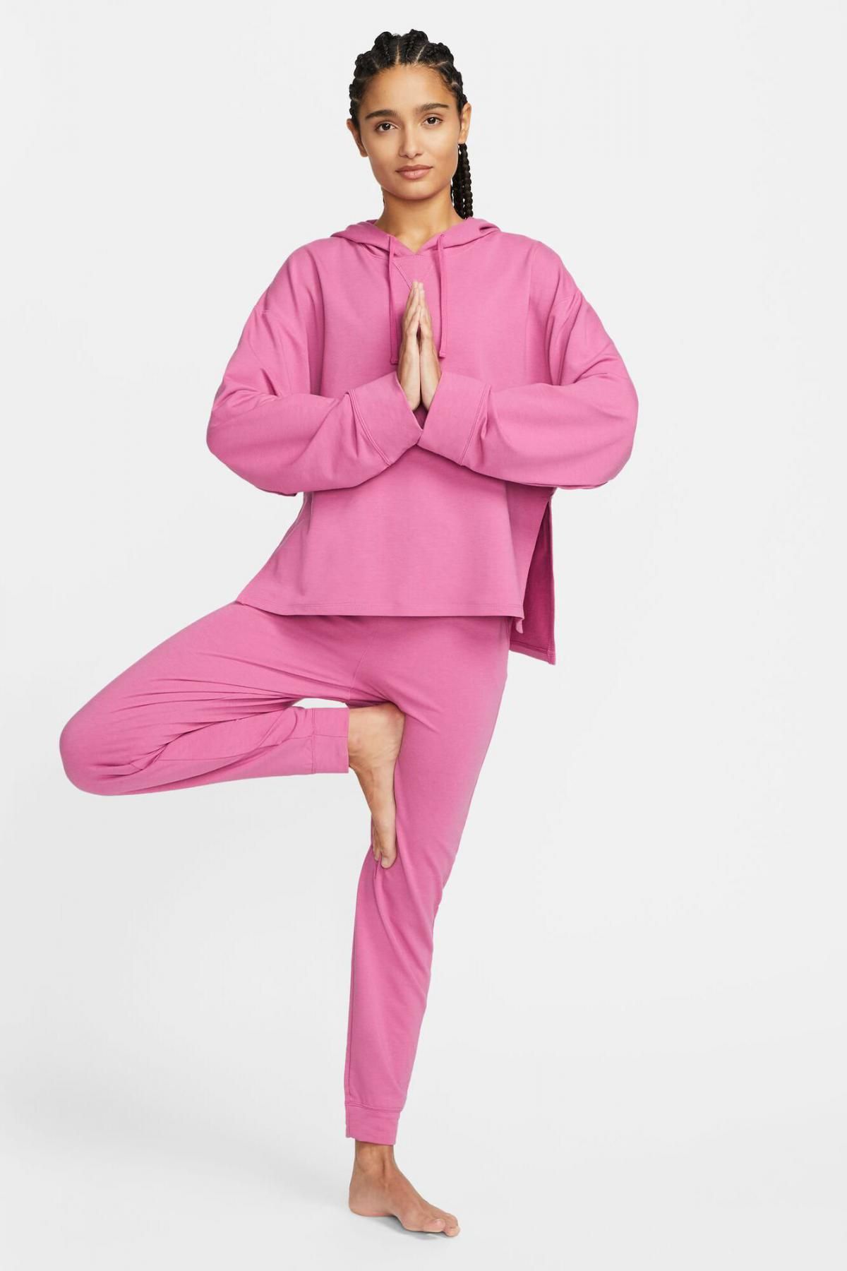 나이키 프렌치테리 친환경 루즈핏 후드티셔츠 나이키 4232837 FUCSIA - 상세 이미지 2