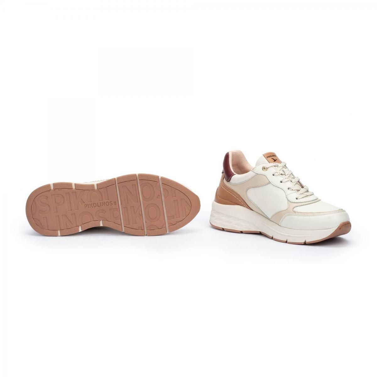 피콜리노스 테크니컬 컴포트 여성 로우탑 스니커즈 CUENCA W6A-6674C1 OFF WHITE - 상세 이미지 5
