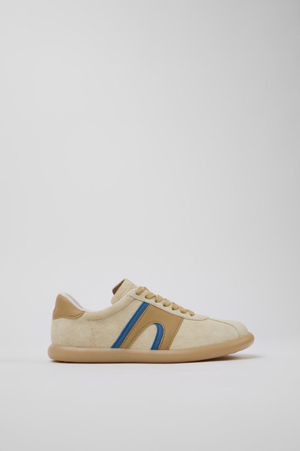캠퍼 멀티컬러 뉴벅 오솔라이트 리사이클드 여성 로우탑 스니커즈 Pelotas Soller K201608-010 WHITE - 메인 이미지