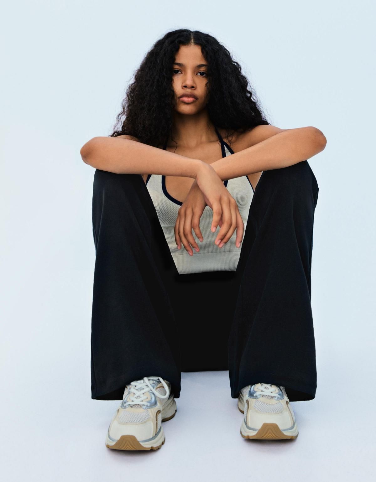 버쉬카 플레어 팬츠 0091/152 BLACK - 상세 이미지 5