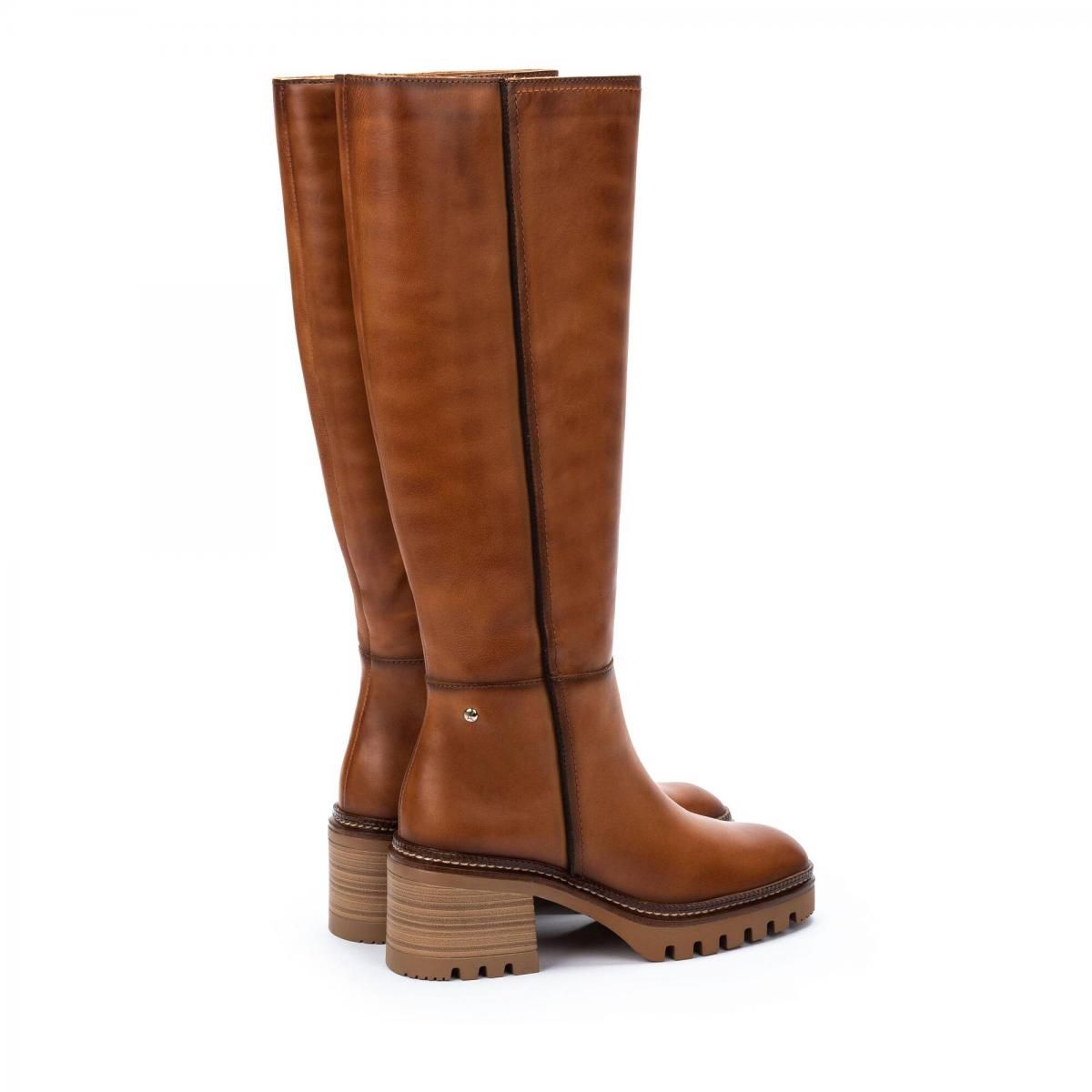 피콜리노스 클래식 브라운 롱 부츠 VALLADOLID W5D-9801 BRANDY - 상세 이미지 4