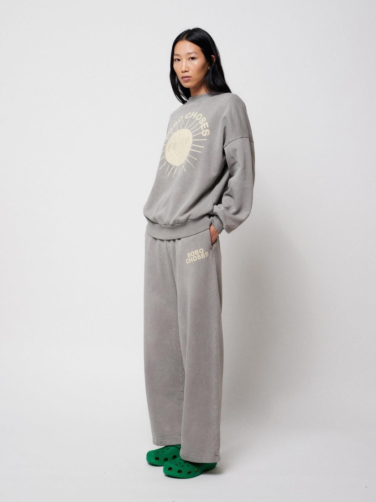 보보쇼즈 오가닉 라운드넥 릴렉스핏 맨투맨 Bobo Choses Sun b324ed008 ONE COLOR - 상세 이미지 5