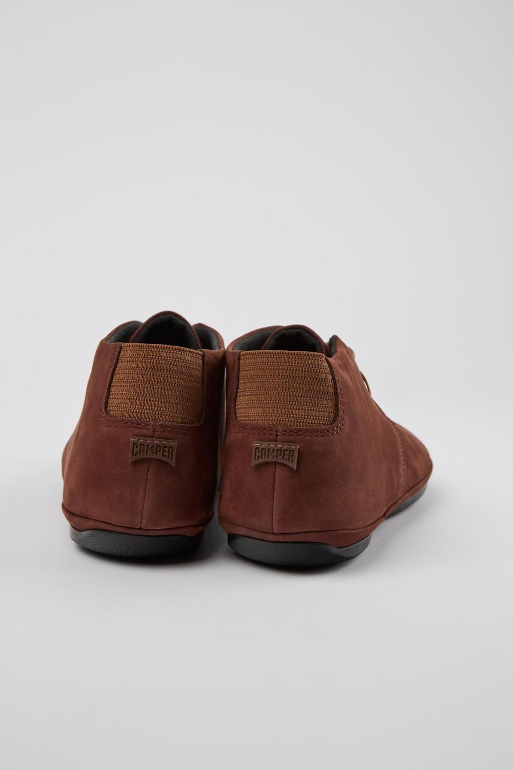 캠퍼 누벅 브라운 EVA 풋베드 레이스업 부츠 Right K400221-037 BROWN - 상세 이미지 3