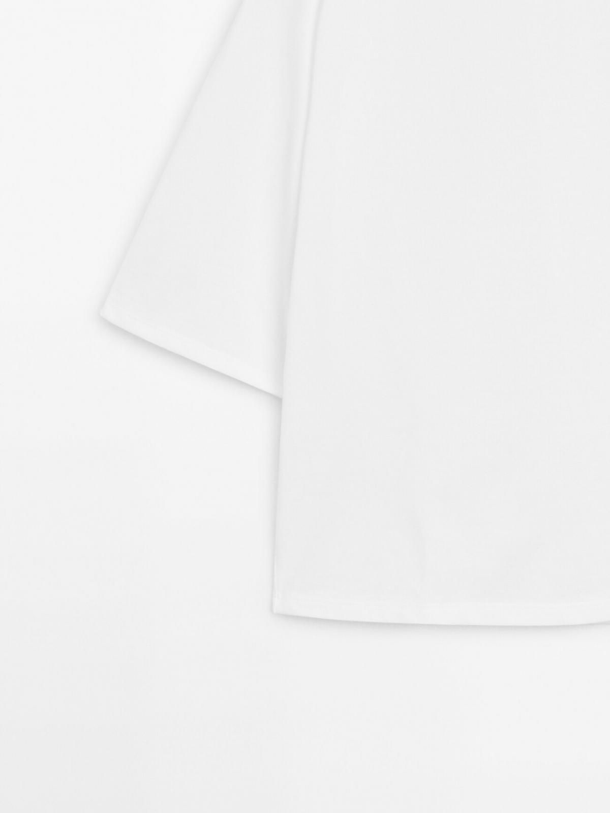 마시모두띠 오버사이즈 헤비웨이트 코튼 반팔 티셔츠 6201/201 WHITE 이미지 8