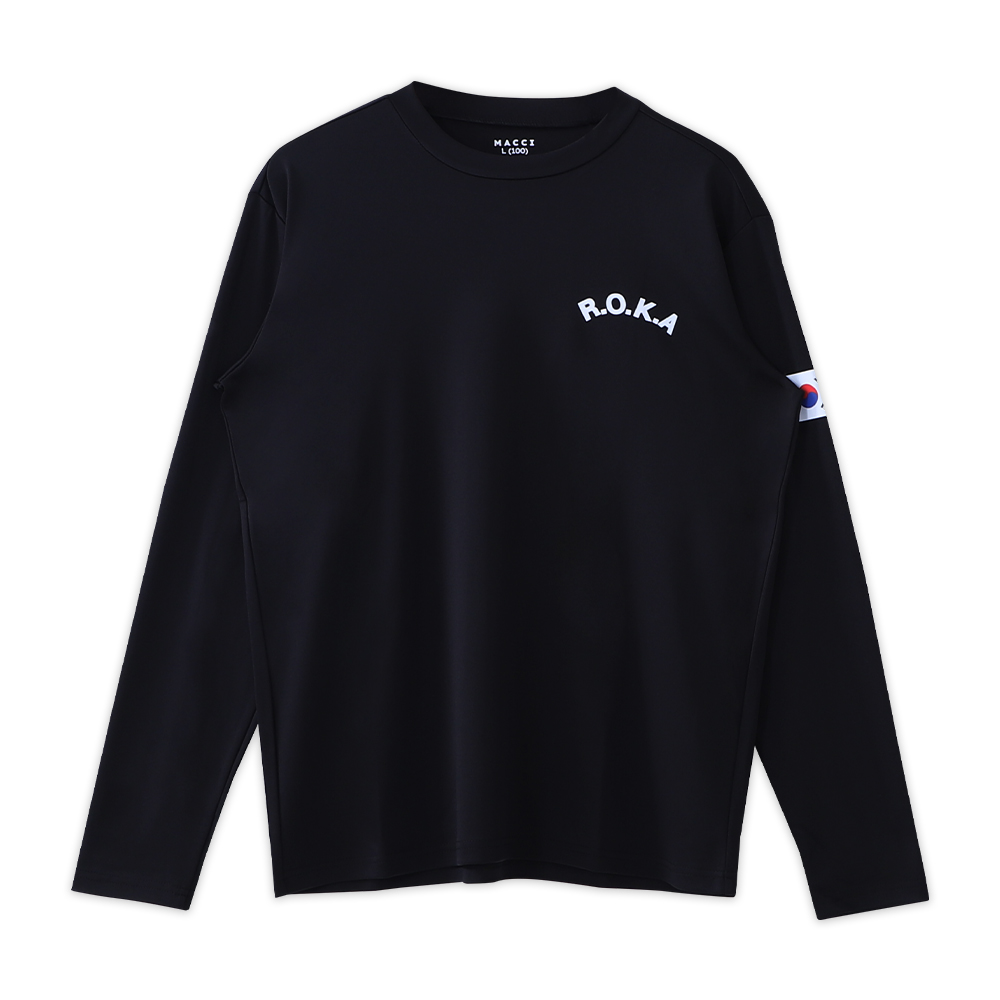 로카티 긴팔 쿨티 코리아 아미 티셔츠 ROKA PX 여름용 냉장고 쿨론 반티 군인 군대 이미지 3