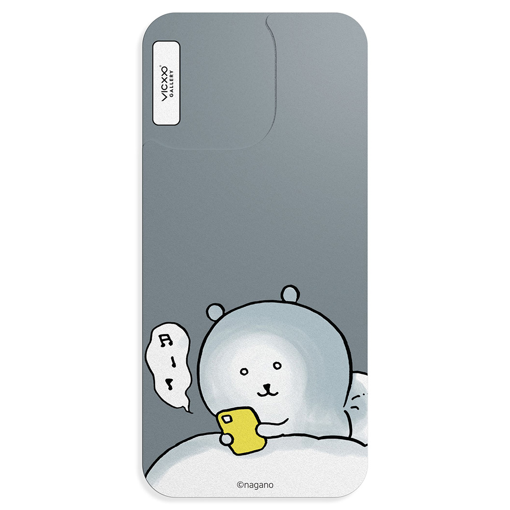 담곰이 농담곰 게임에 집중 띠부띠부스킨 갤럭시/아이폰 케이스 부착용스킨 VC403 - 상품 이미지