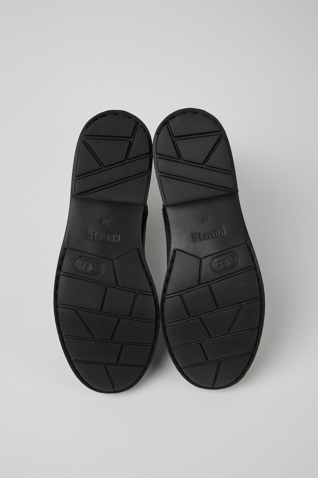 캠퍼 어반 클래식 레더 여성 앵클 부츠 K400245-004 BLACK - 상세 이미지 5