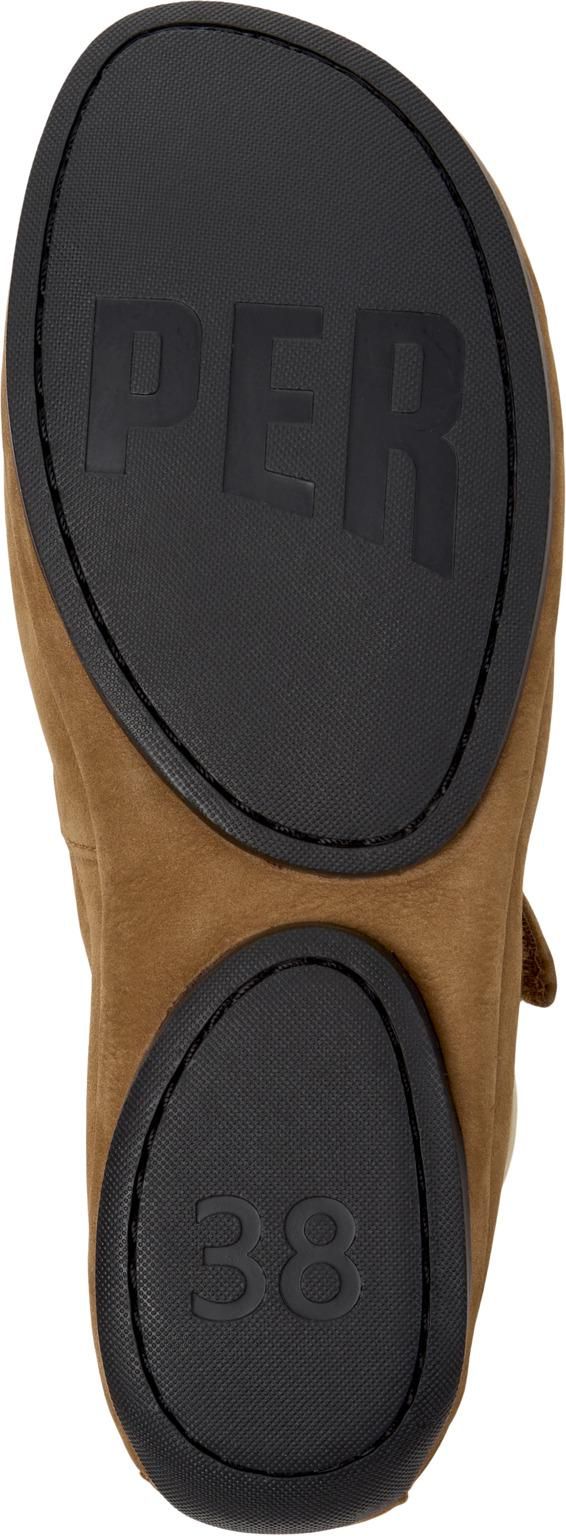 캠퍼 미니멀 메리제인 스트랩 플랫슈즈 Right Nina K201365-030 BROWN - 상세 이미지 4