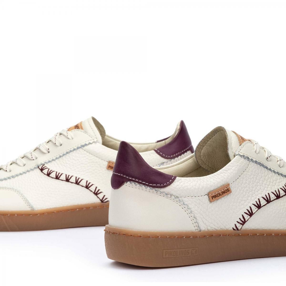 피콜리노스 컴포트 메모리폼 로우탑 스니커즈 LANZAROTE W7B-6508LIC1 OFF WHITE - 상세 이미지 3