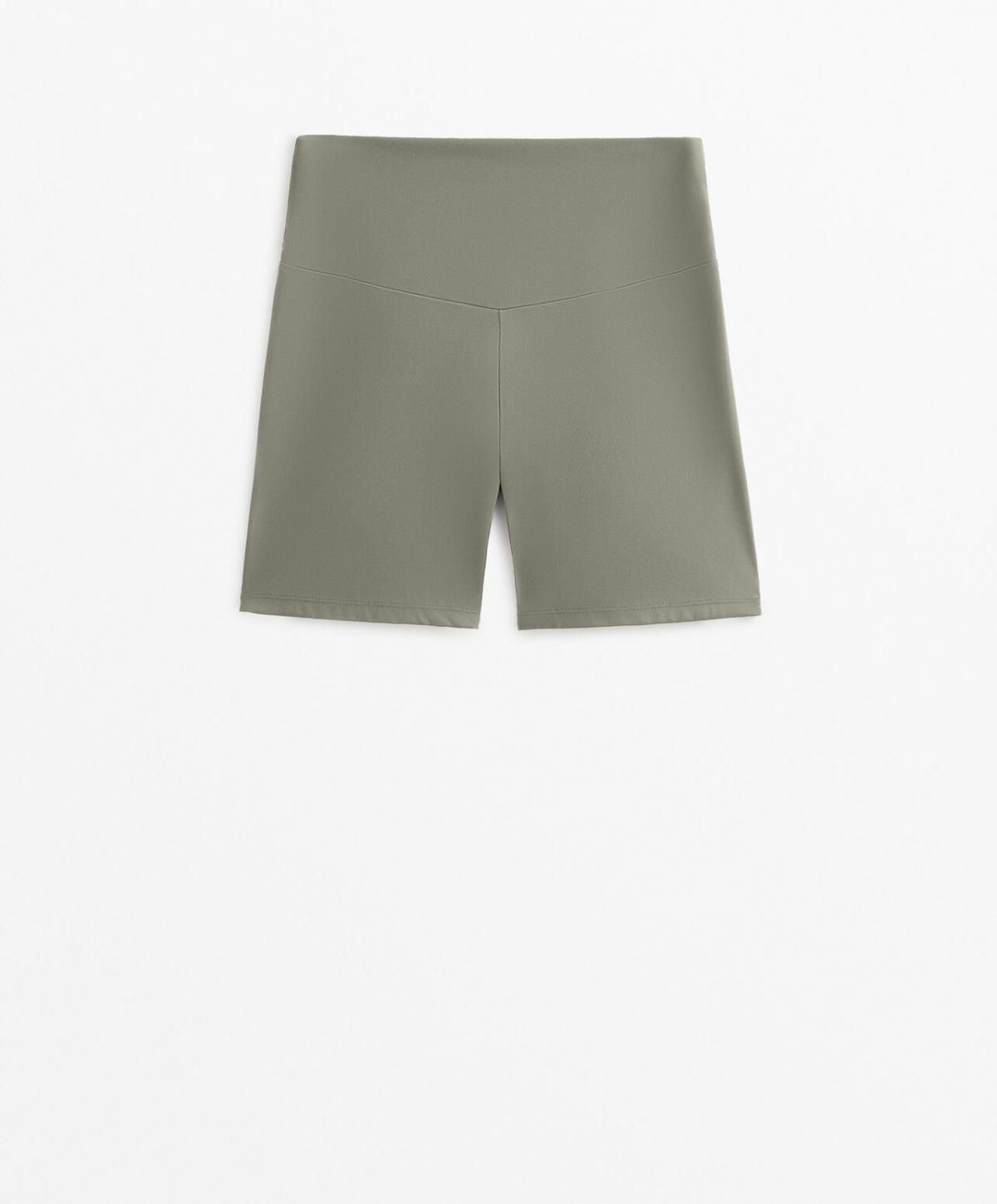 오이쇼 테크니컬 하이웨이스트 10cm 컴포트럭스 핫팬츠 1243/226 MIDKHAKI - 상품 이미지