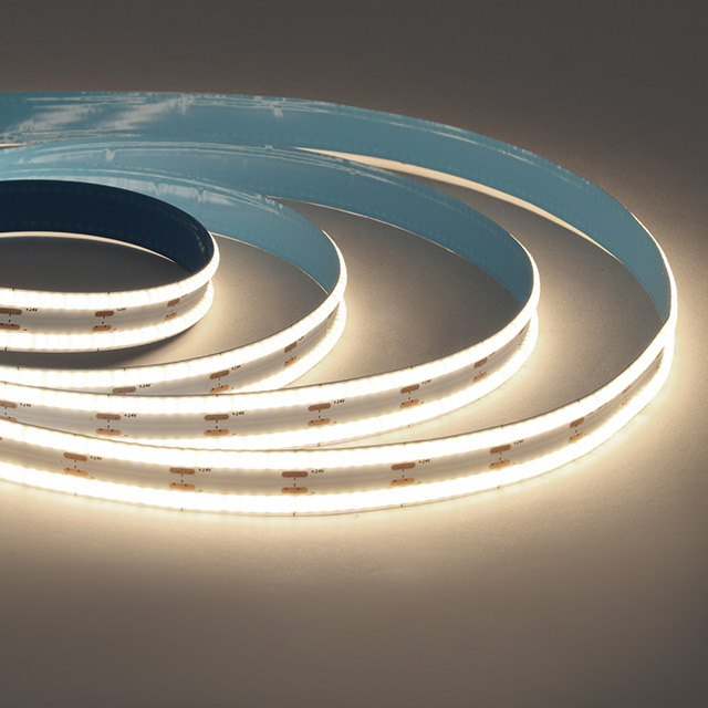 더쎈 LED 플렉시블 더블베디 COB 슬림 투라인바 24V 10M 3color 면발광 간접등 경관조명 줄네온 이미지 7