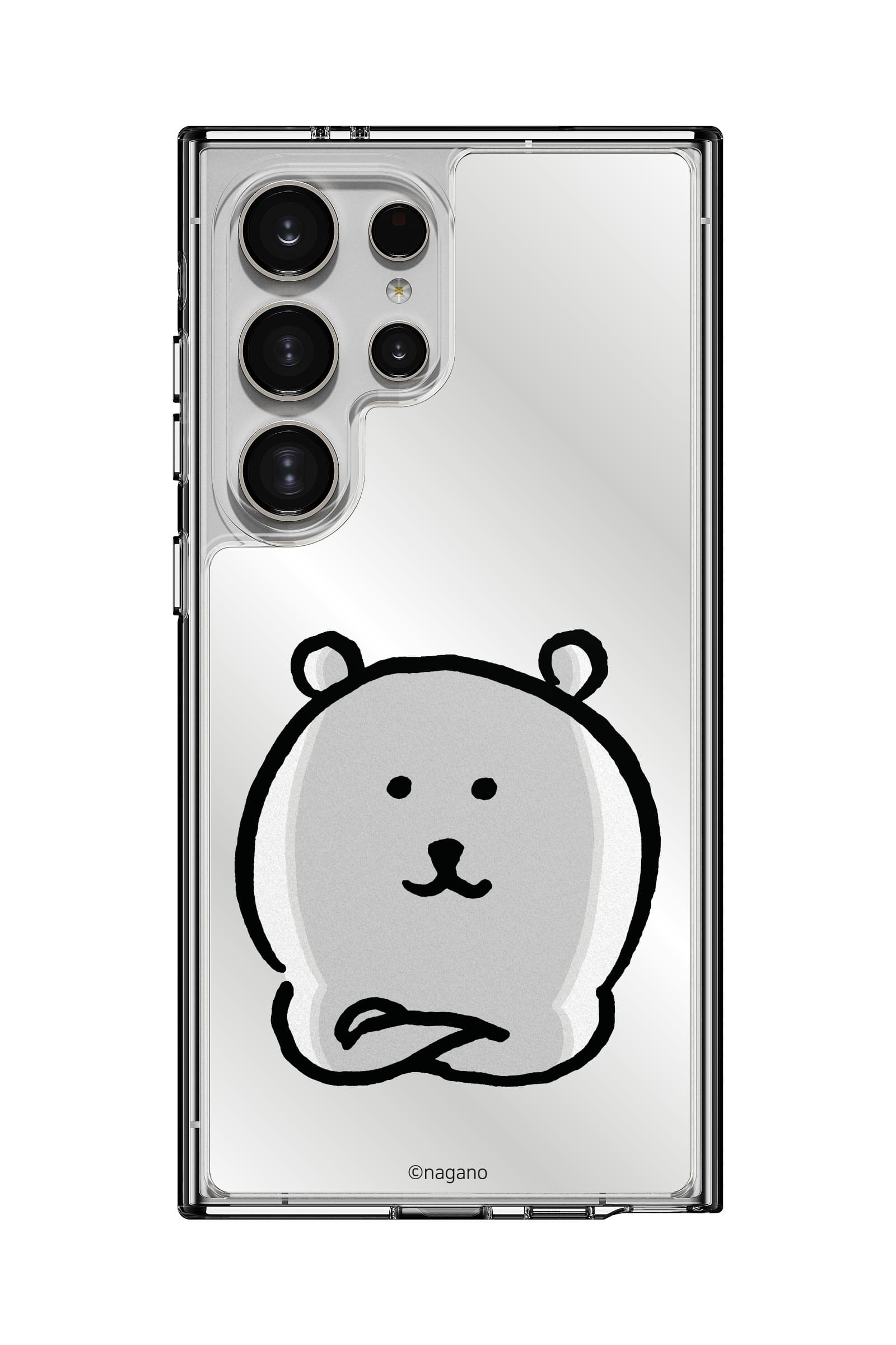 담곰이 농담곰 초근접 샷 띠부띠부미러스킨 갤럭시/아이폰 케이스 부착용스킨 VC401 - 상세 이미지 4