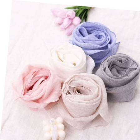 마스카프 스카프 롱스카프 머플러 린넨 여름 목도리 롱 마스카