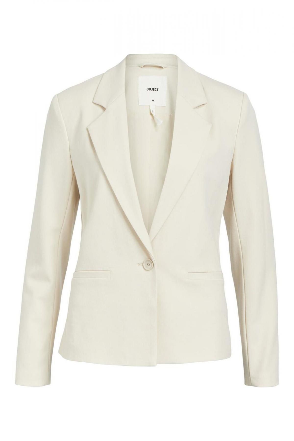 오브젝트 슬림핏 싱글버튼 블레이저 7930148 BEIGE - 상품 이미지
