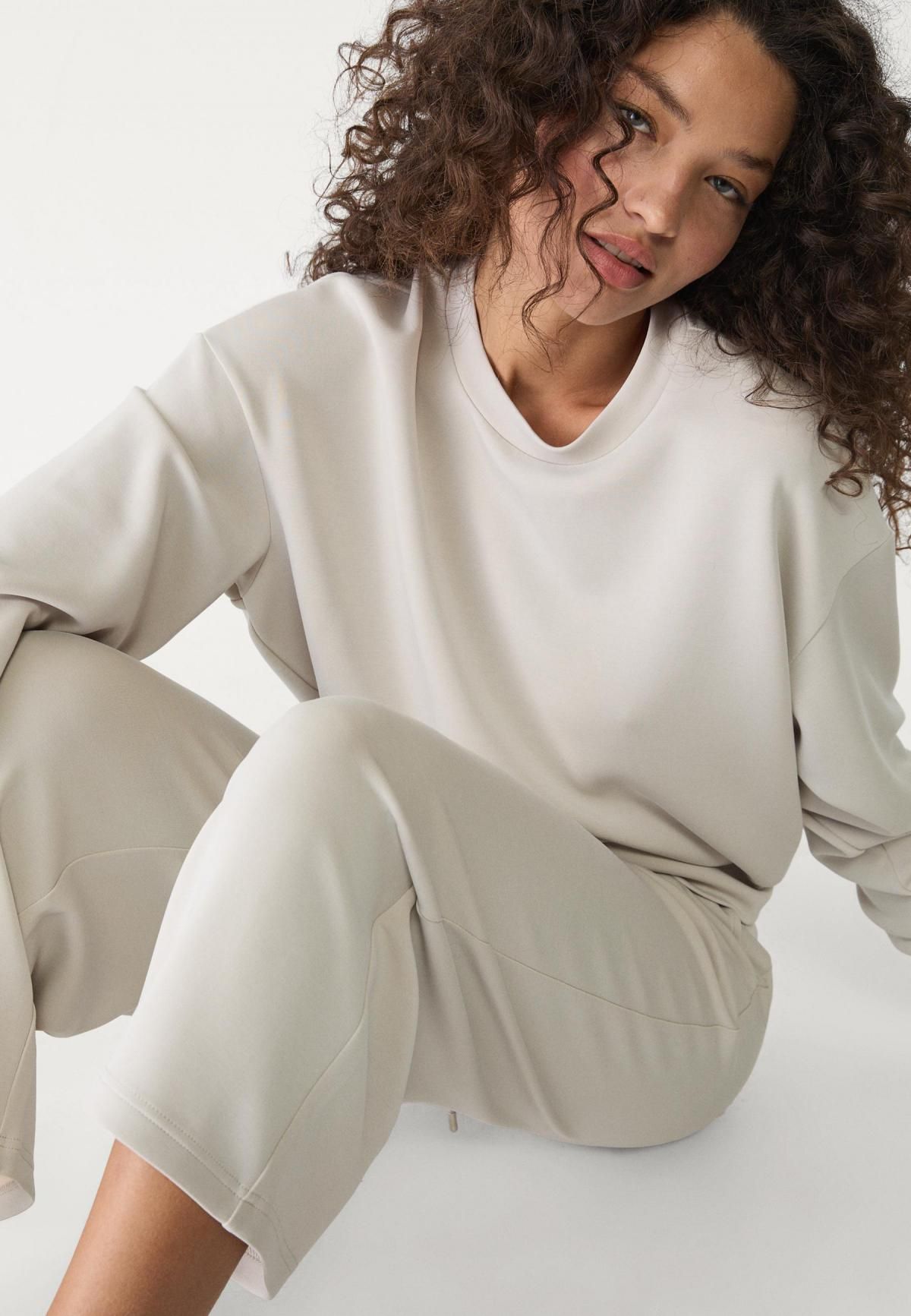 스트라디바리우스 모달블렌드 소프트터치 와이드 팬츠 7763/371 GREY - 상세 이미지 3