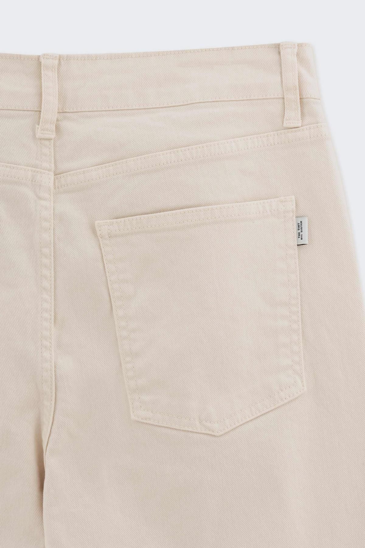 타이니코튼 라이트크림 와이드 데님 팬츠 TTBS-002103 LIGHT CREAM - 상세 이미지 4