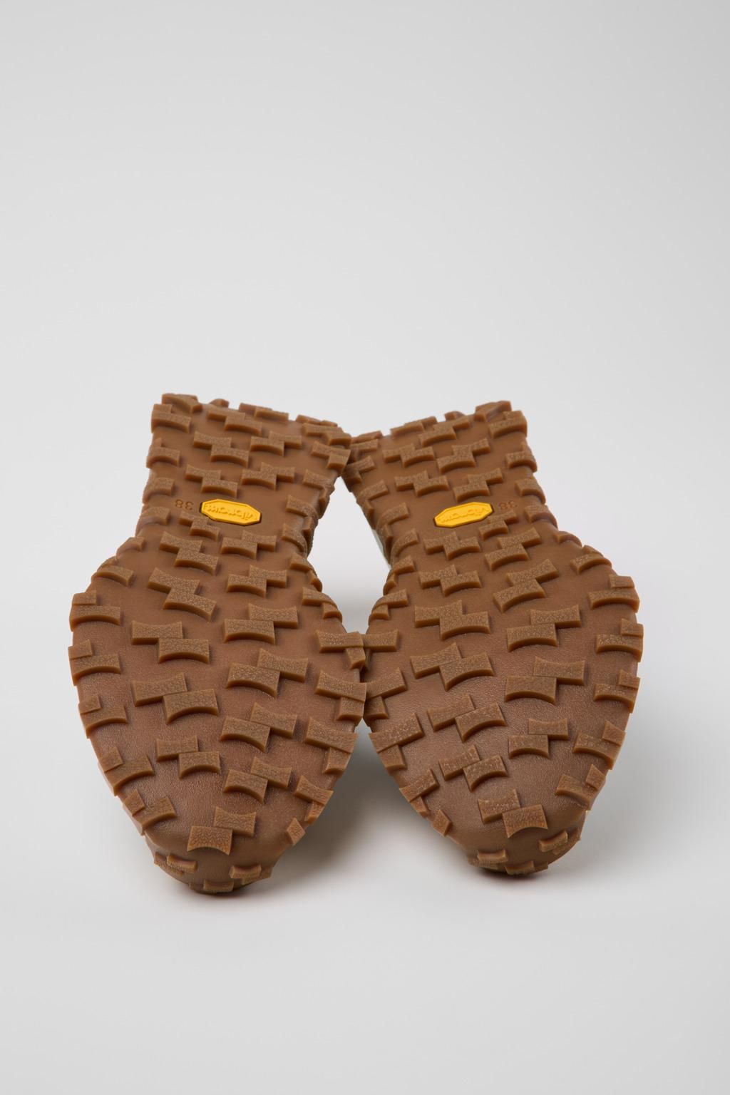 캠퍼 멀티컬러 테크니컬 리사이클드 VIBRAM 트레일 스니커즈 K201462-036 GREEN - 상세 이미지 5